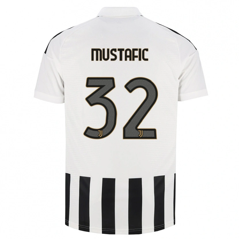 Danxen Dames Emma Mustafic #32 Zwart Wit Bruin Thuisshirt Thuistenue 2026/27 T-Shirt