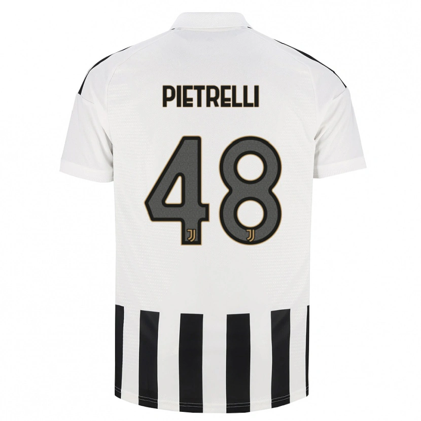 Danxen Dames Alessandro Pietrelli #48 Zwart Wit Bruin Thuisshirt Thuistenue 2026/27 T-Shirt