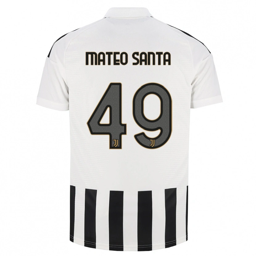 Danxen Dames Mateo Santa Maria #49 Zwart Wit Bruin Thuisshirt Thuistenue 2026/27 T-Shirt