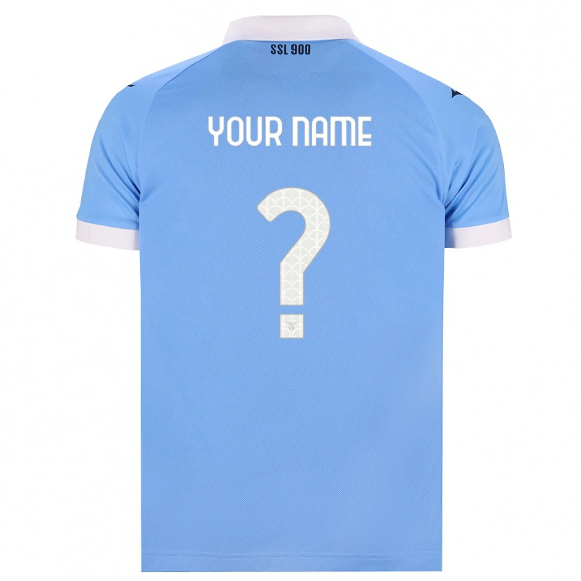 Danxen Dames Uw Naam #0 Hemelsblauw Zwart Wit Thuisshirt Thuistenue 2026/27 T-Shirt