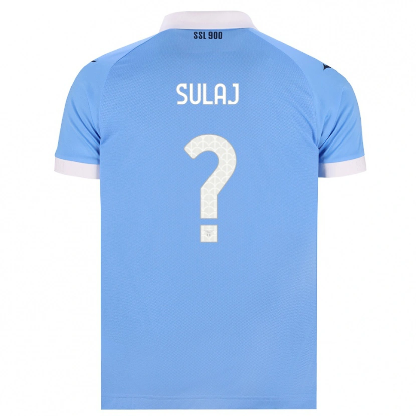 Danxen Dames Sean Sulaj #0 Hemelsblauw Zwart Wit Thuisshirt Thuistenue 2026/27 T-Shirt