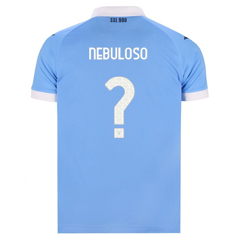 Danxen Dames Giulio Nebuloso #0 Hemelsblauw Zwart Wit Thuisshirt Thuistenue 2026/27 T-Shirt