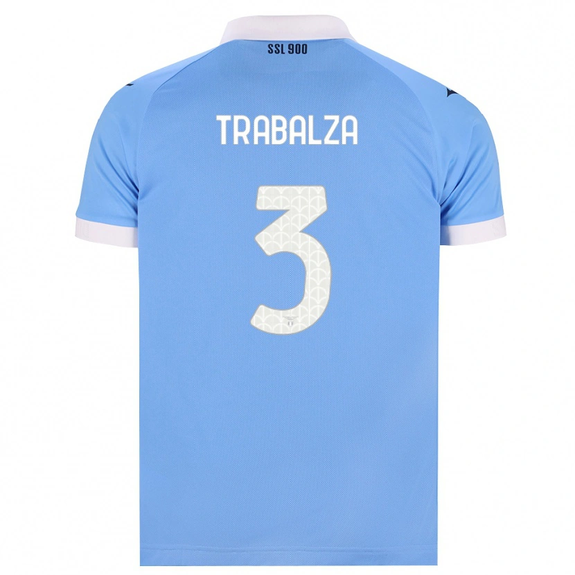 Danxen Dames Alessandro Trabalza #3 Hemelsblauw Zwart Wit Thuisshirt Thuistenue 2026/27 T-Shirt