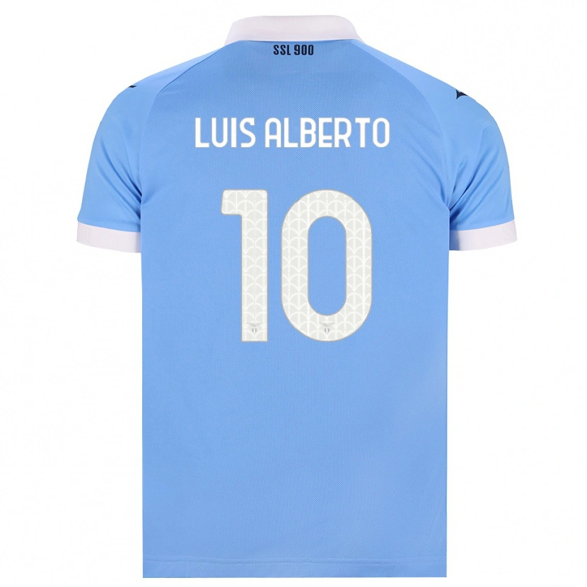 Danxen Dames Luis Alberto #10 Hemelsblauw Zwart Wit Thuisshirt Thuistenue 2026/27 T-Shirt