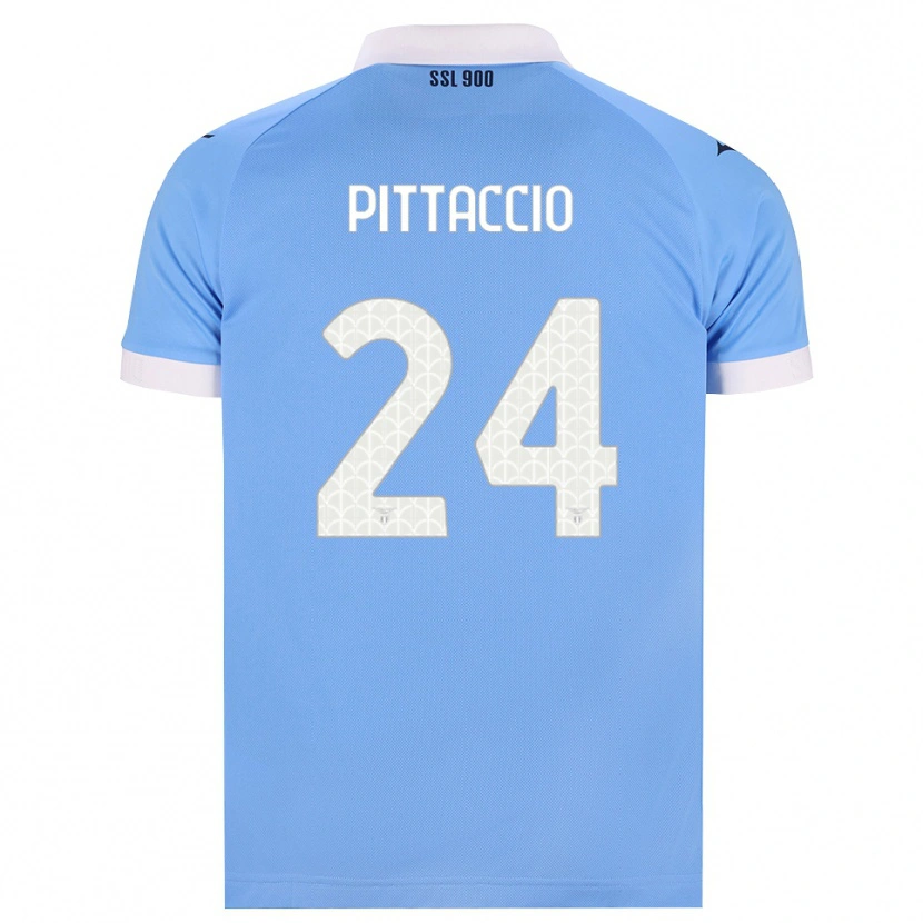 Danxen Dames Francesca Pittaccio #24 Hemelsblauw Zwart Wit Thuisshirt Thuistenue 2026/27 T-Shirt