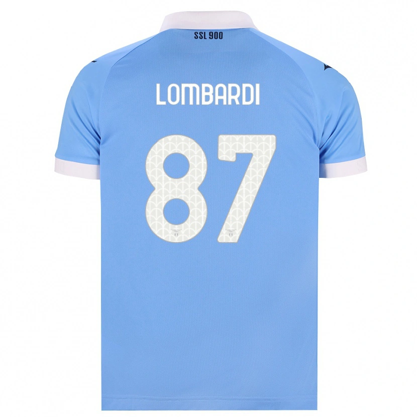Danxen Dames Cristiano Lombardi #87 Hemelsblauw Zwart Wit Thuisshirt Thuistenue 2026/27 T-Shirt