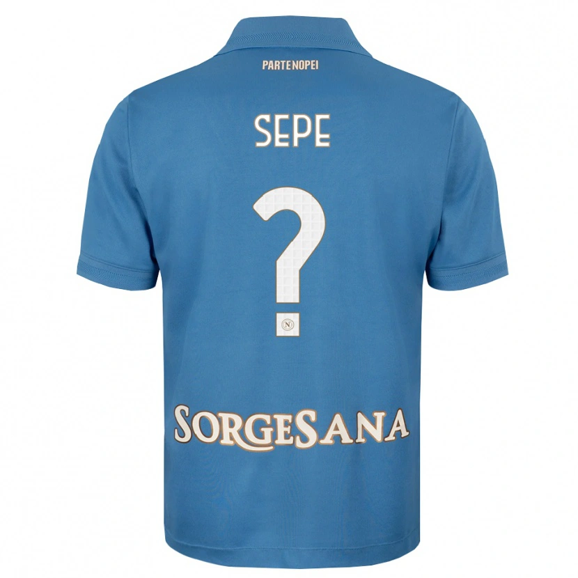 Danxen Dames Mauro Sepe #0 Haze Blauw Wit Thuisshirt Thuistenue 2026/27 T-Shirt