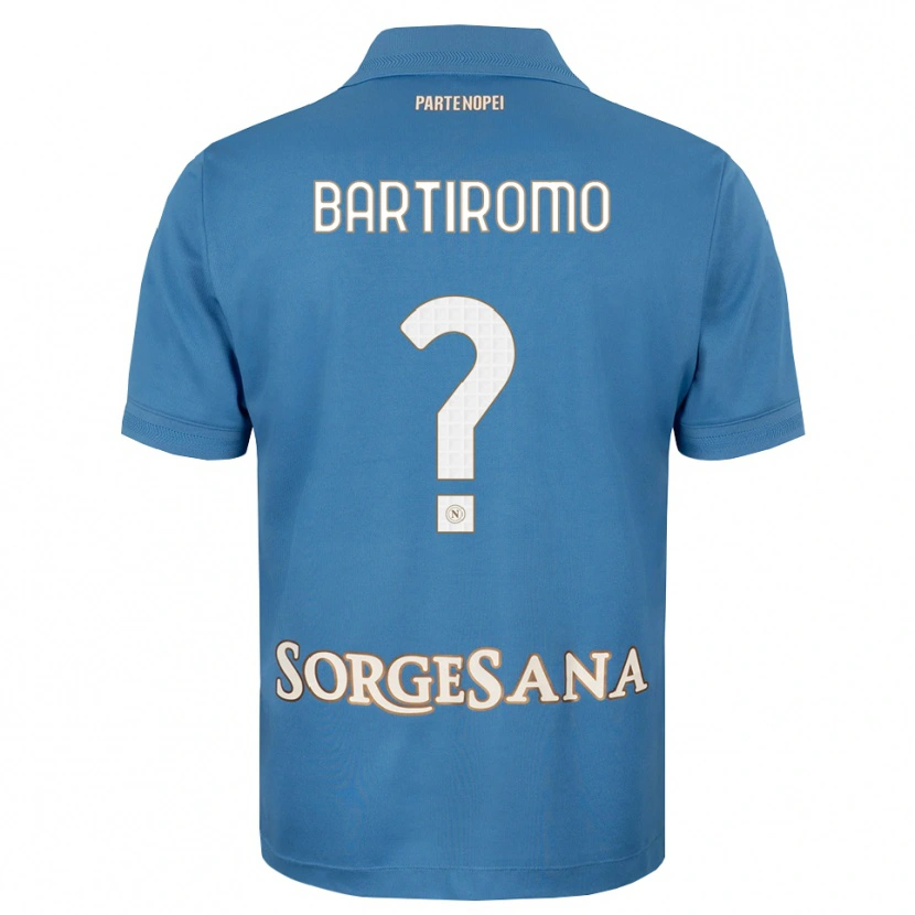 Danxen Dames Niccolo Bartiromo #0 Haze Blauw Wit Thuisshirt Thuistenue 2026/27 T-Shirt