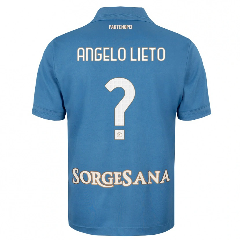 Danxen Dames Angelo Lieto #0 Haze Blauw Wit Thuisshirt Thuistenue 2026/27 T-Shirt