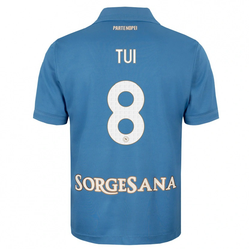 Danxen Dames Sara Tui #8 Haze Blauw Wit Thuisshirt Thuistenue 2026/27 T-Shirt