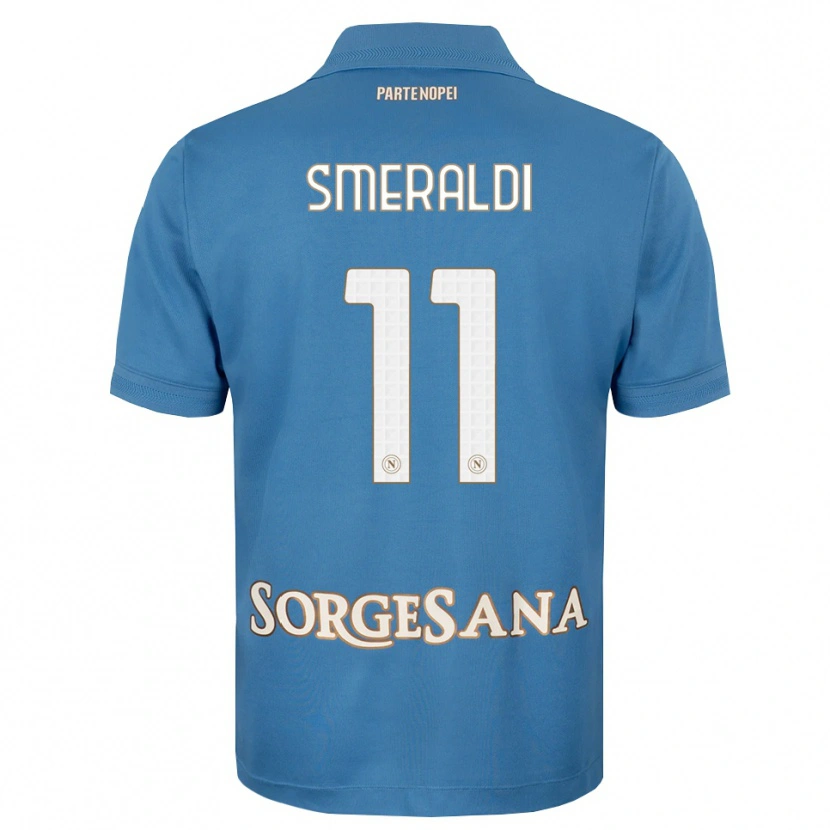 Danxen Dames Andrea Smeraldi #11 Haze Blauw Wit Thuisshirt Thuistenue 2026/27 T-Shirt