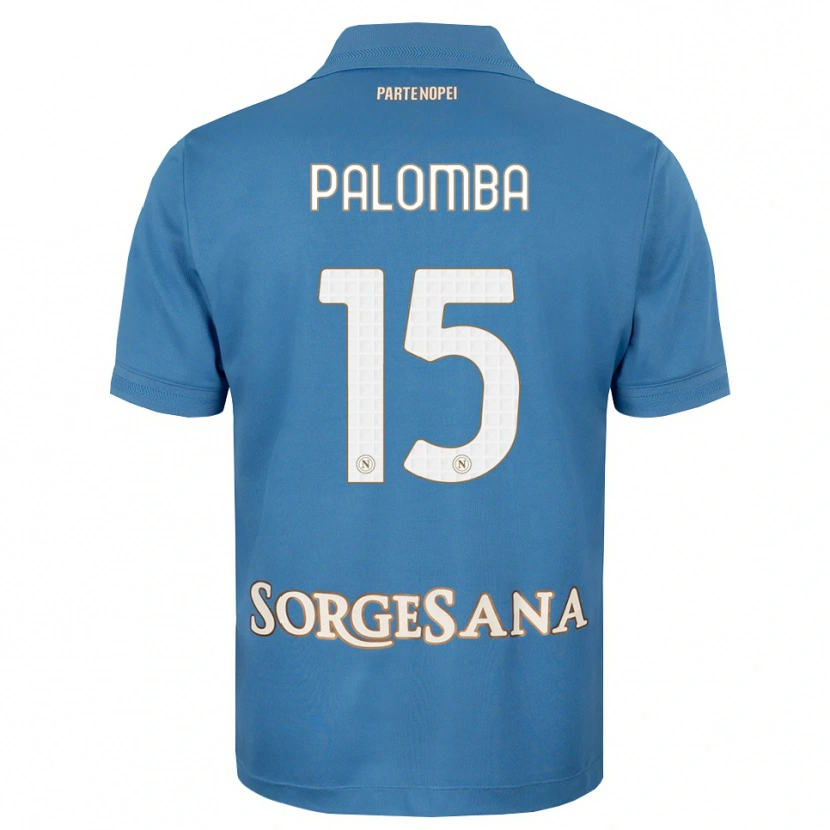 Danxen Dames Fabio Palomba #15 Haze Blauw Wit Thuisshirt Thuistenue 2026/27 T-Shirt