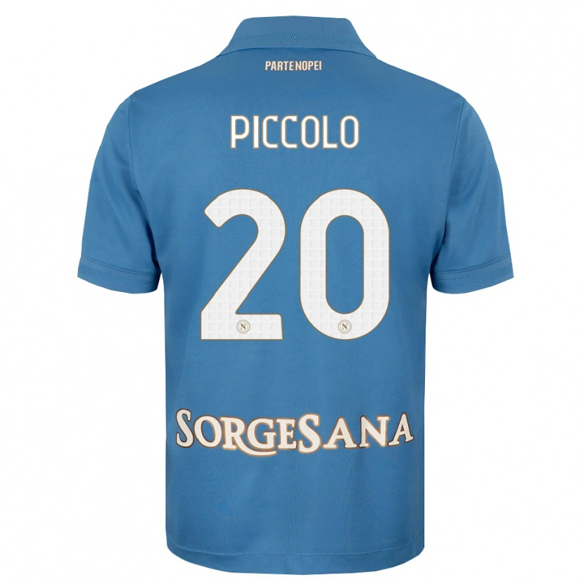 Danxen Dames Salvatore Piccolo #20 Haze Blauw Wit Thuisshirt Thuistenue 2026/27 T-Shirt