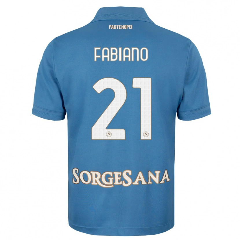 Danxen Dames Francesca Fabiano #21 Haze Blauw Wit Thuisshirt Thuistenue 2026/27 T-Shirt