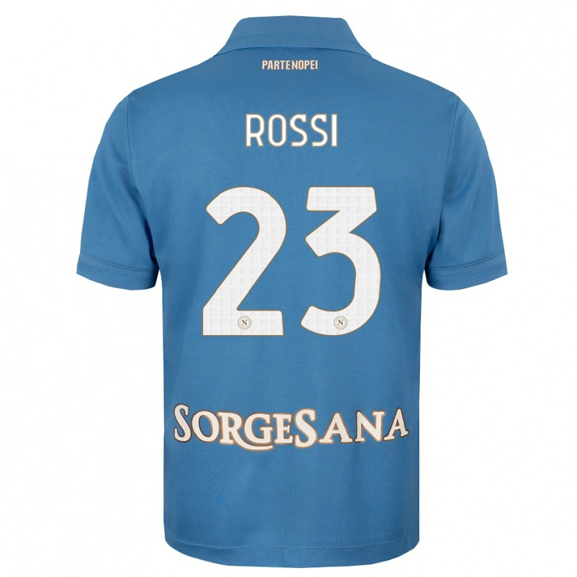 Danxen Dames Leonardo Rossi #23 Haze Blauw Wit Thuisshirt Thuistenue 2026/27 T-Shirt