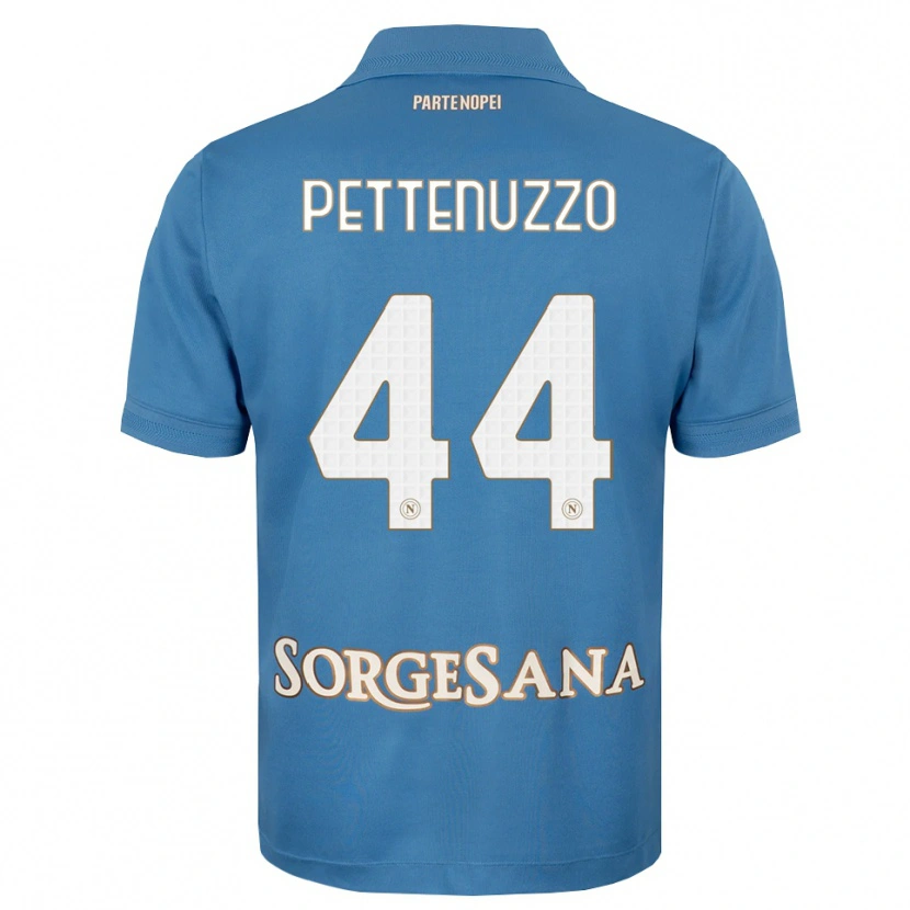 Danxen Dames Tecla Pettenuzzo #44 Haze Blauw Wit Thuisshirt Thuistenue 2026/27 T-Shirt