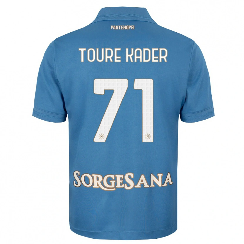 Danxen Dames Aziz Toure Kader #71 Haze Blauw Wit Thuisshirt Thuistenue 2026/27 T-Shirt