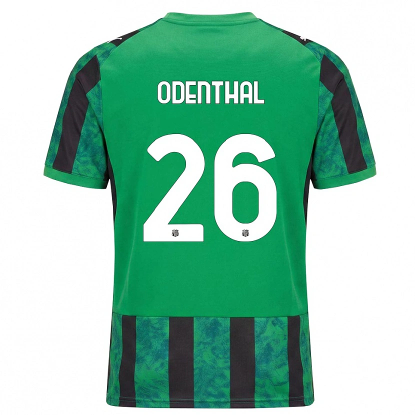 Danxen Dames Cas Odenthal #26 Groen Zwart Wit Thuisshirt Thuistenue 2026/27 T-Shirt