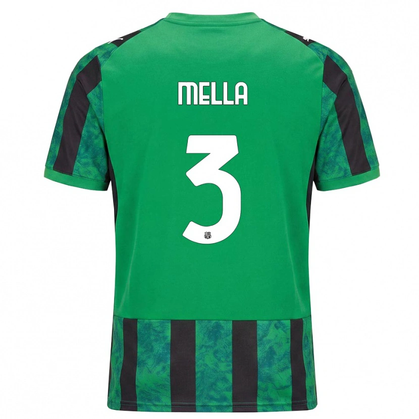 Danxen Dames Sara Mella #3 Groen Zwart Wit Thuisshirt Thuistenue 2026/27 T-Shirt