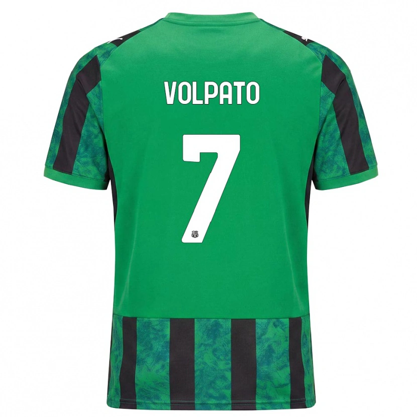 Danxen Dames Cristian Volpato #7 Groen Zwart Wit Thuisshirt Thuistenue 2026/27 T-Shirt