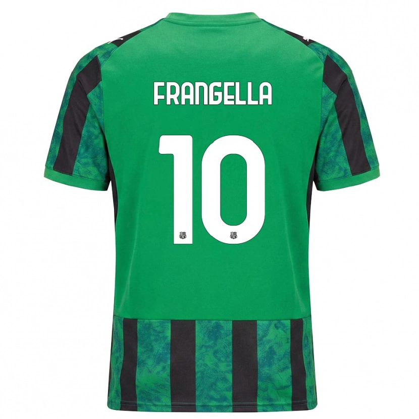 Danxen Dames Christian Frangella #10 Groen Zwart Wit Thuisshirt Thuistenue 2026/27 T-Shirt