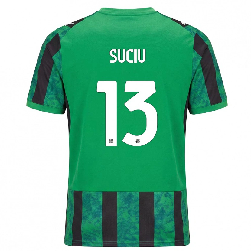 Danxen Dames Tudor Suciu #13 Groen Zwart Wit Thuisshirt Thuistenue 2026/27 T-Shirt