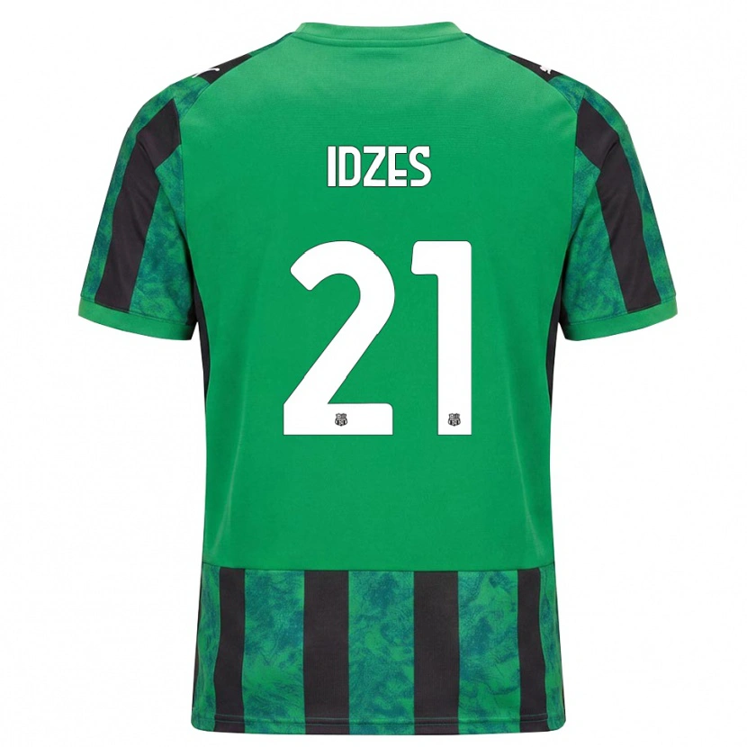 Danxen Dames Jay Idzes #21 Groen Zwart Wit Thuisshirt Thuistenue 2026/27 T-Shirt