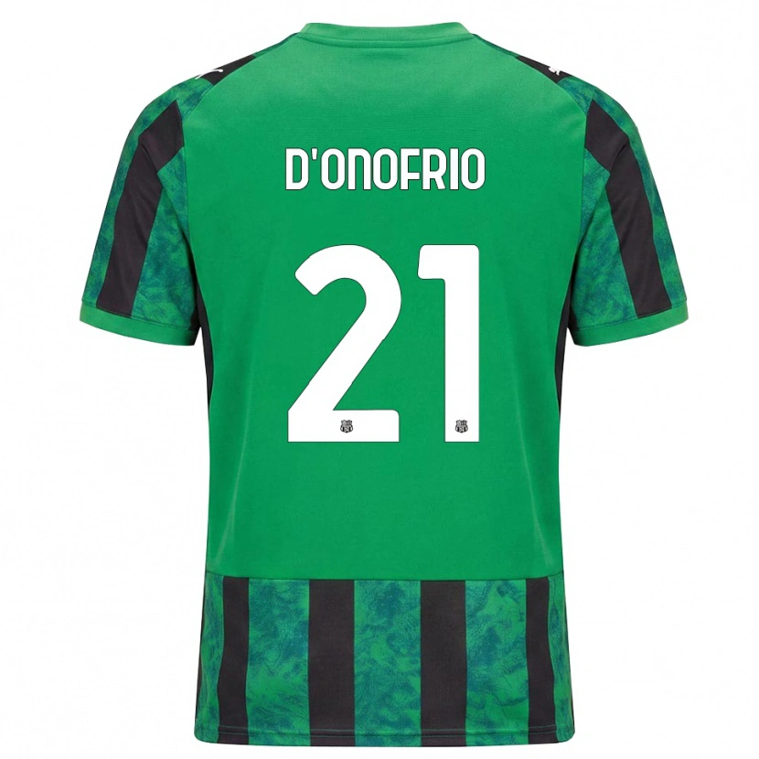 Danxen Dames Karol D'onofrio #21 Groen Zwart Wit Thuisshirt Thuistenue 2026/27 T-Shirt