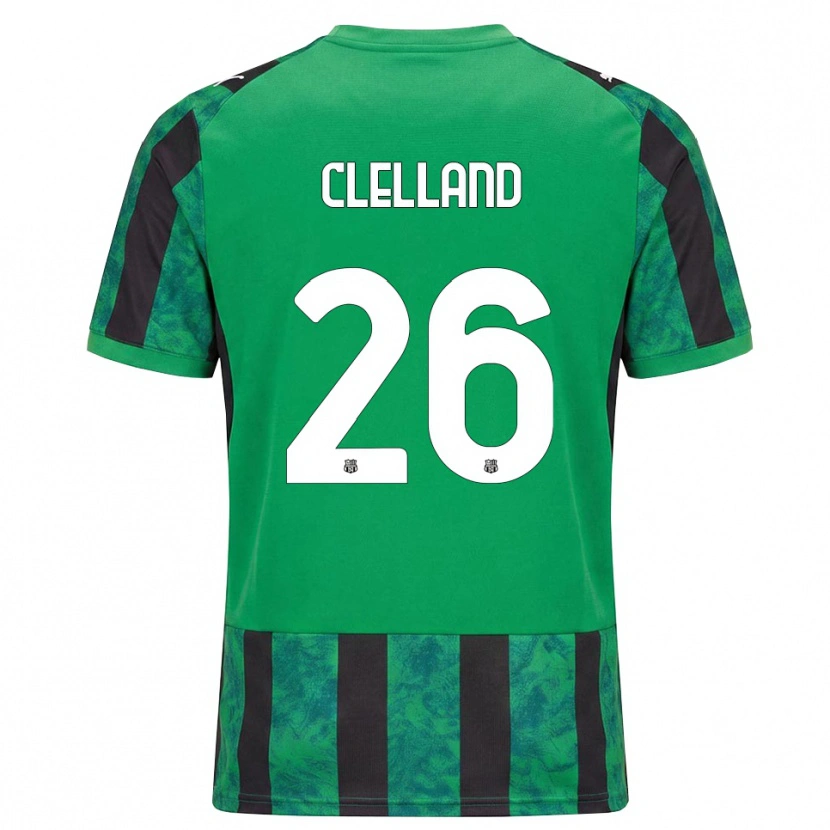 Danxen Dames Lana Clelland #26 Groen Zwart Wit Thuisshirt Thuistenue 2026/27 T-Shirt