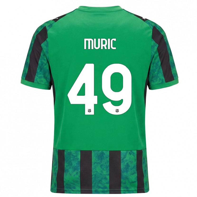Danxen Dames Arijanet Murić #49 Groen Zwart Wit Thuisshirt Thuistenue 2026/27 T-Shirt