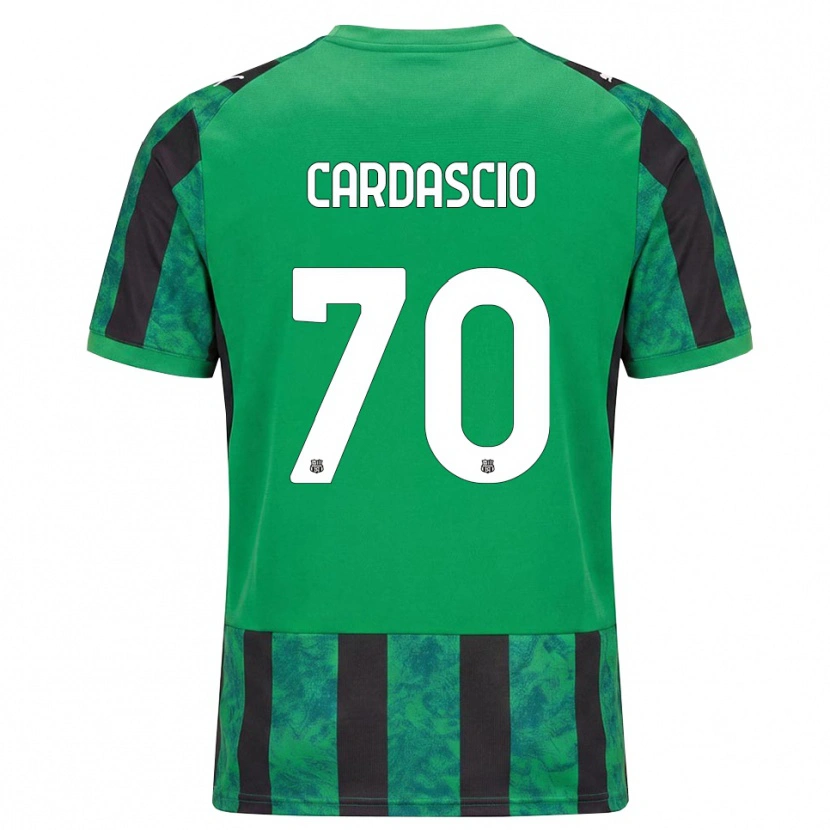 Danxen Dames Alessandro Cardascio #70 Groen Zwart Wit Thuisshirt Thuistenue 2026/27 T-Shirt