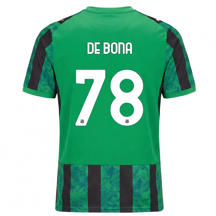 Danxen Dames Francesca De Bona #78 Groen Zwart Wit Thuisshirt Thuistenue 2026/27 T-Shirt