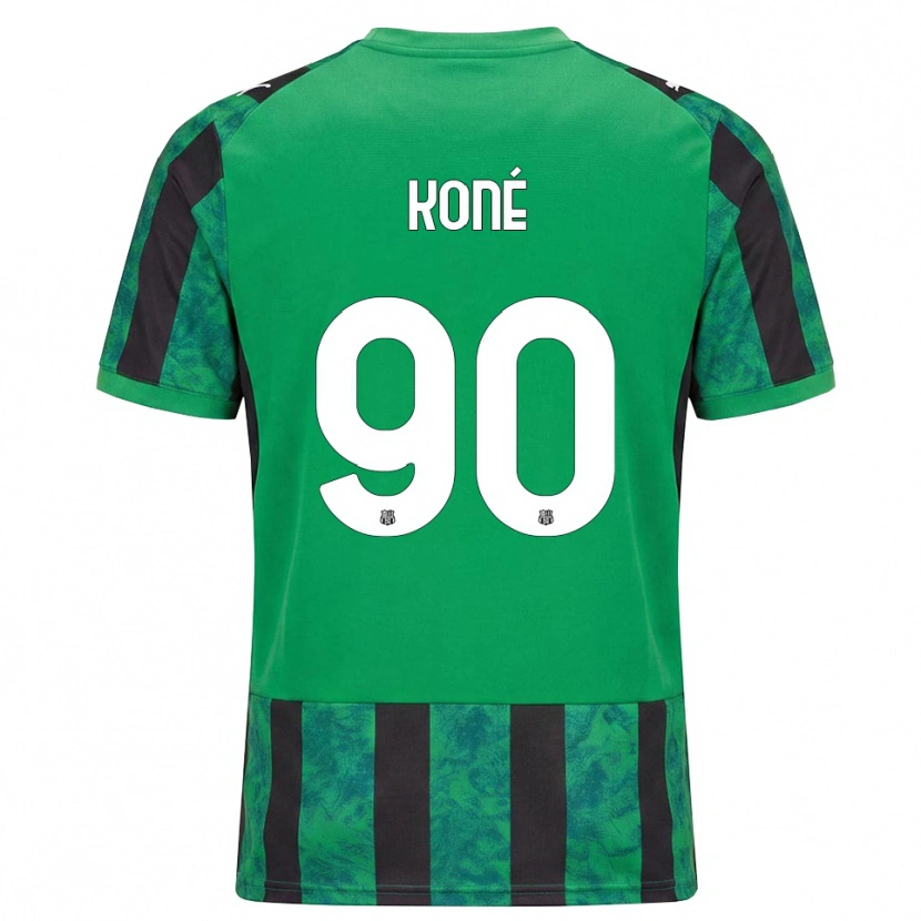 Danxen Dames Ismaël Koné #90 Groen Zwart Wit Thuisshirt Thuistenue 2026/27 T-Shirt