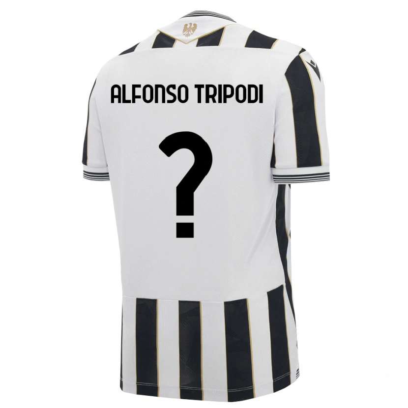 Danxen Dames Leonardo Alfonso Tripodi #0 Zwart Wit Roze Thuisshirt Thuistenue 2026/27 T-Shirt