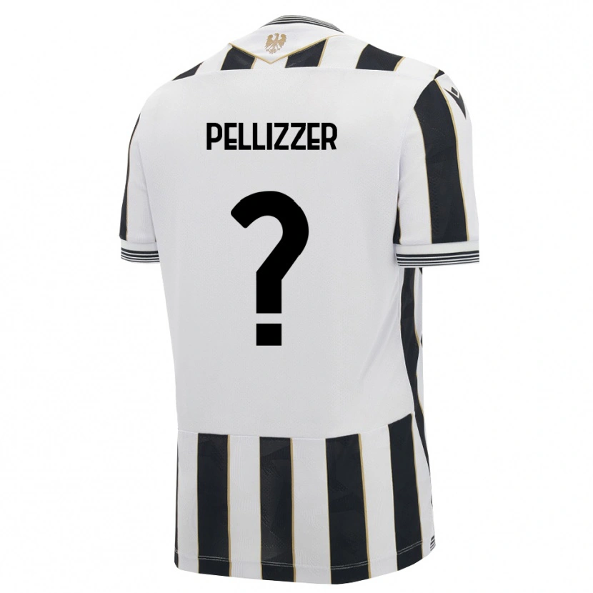 Danxen Dames Gabriele Pellizzer #0 Zwart Wit Roze Thuisshirt Thuistenue 2026/27 T-Shirt