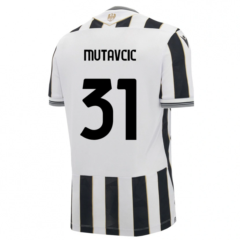 Danxen Dames Jan Mutavcic #31 Zwart Wit Roze Thuisshirt Thuistenue 2026/27 T-Shirt
