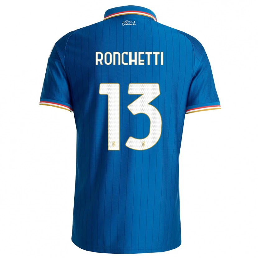 Danxen Dames Fabio Ronchetti #13 Blauw Wit Rood Thuisshirt Thuistenue 2026/27 T-Shirt