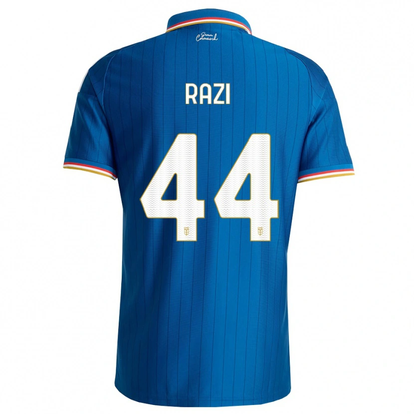 Danxen Dames Naj Razi #44 Blauw Wit Rood Thuisshirt Thuistenue 2026/27 T-Shirt