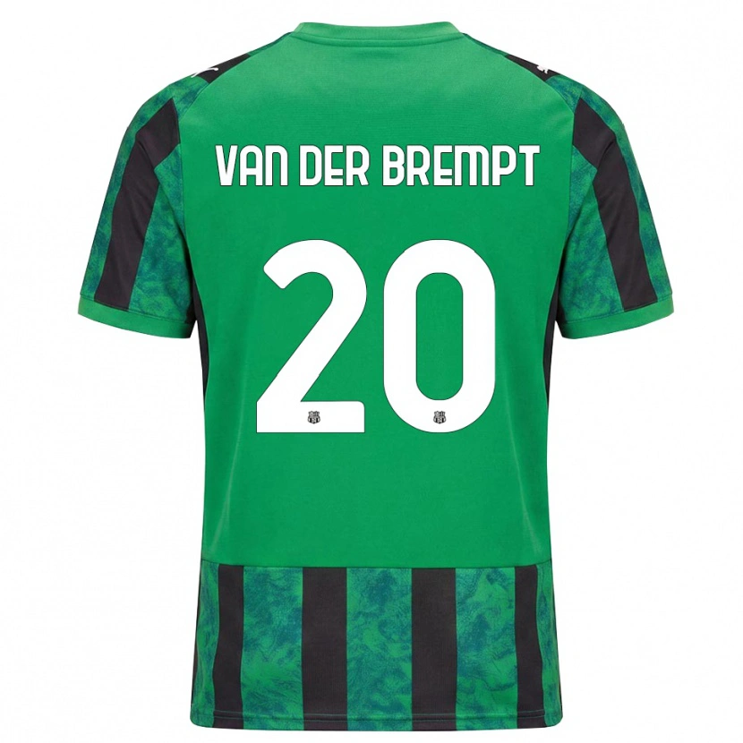 Danxen Dames Ignace Van Der Brempt #20 Groen Zwart Wit Thuisshirt Thuistenue 2026/27 T-Shirt