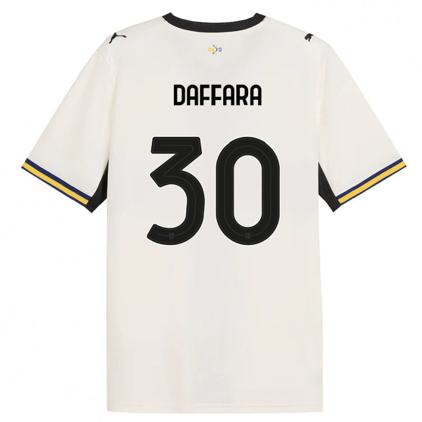 Danxen Dames Giovanni Daffara #30 Off-White Zwart Geel Thuisshirt Thuistenue 2026/27 T-Shirt