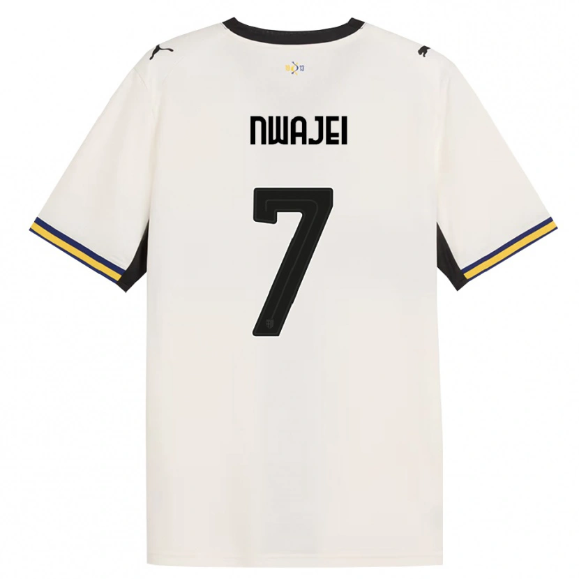 Danxen Dames Melvin Nwajei #7 Off-White Zwart Geel Thuisshirt Thuistenue 2026/27 T-Shirt