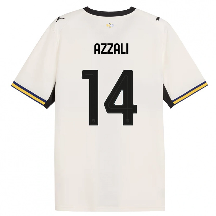 Danxen Dames Leonardo Azzali #14 Off-White Zwart Geel Thuisshirt Thuistenue 2026/27 T-Shirt
