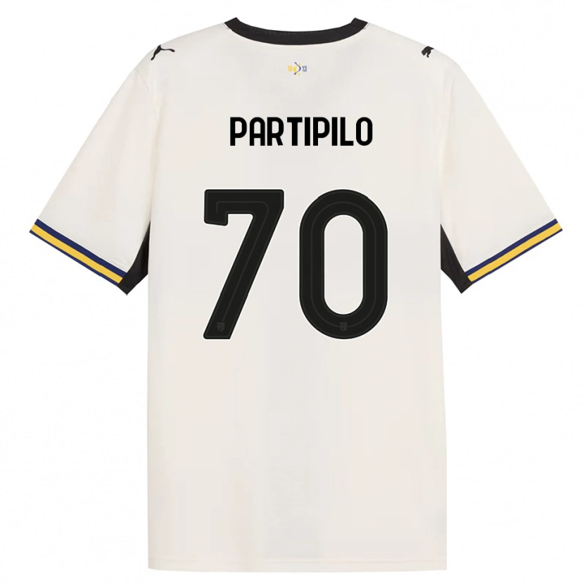 Danxen Dames Anthony Partipilo #70 Off-White Zwart Geel Thuisshirt Thuistenue 2026/27 T-Shirt