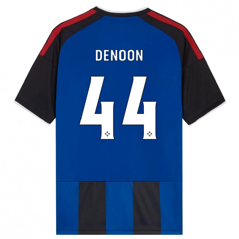 Danxen Dames Daniel Denoon #44 Zwart Rood Wit Blauw Thuisshirt Thuistenue 2026/27 T-Shirt