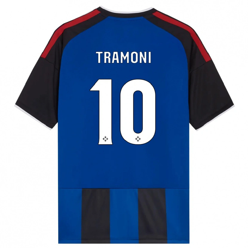 Danxen Dames Matteo Tramoni #10 Zwart Rood Wit Blauw Thuisshirt Thuistenue 2026/27 T-Shirt