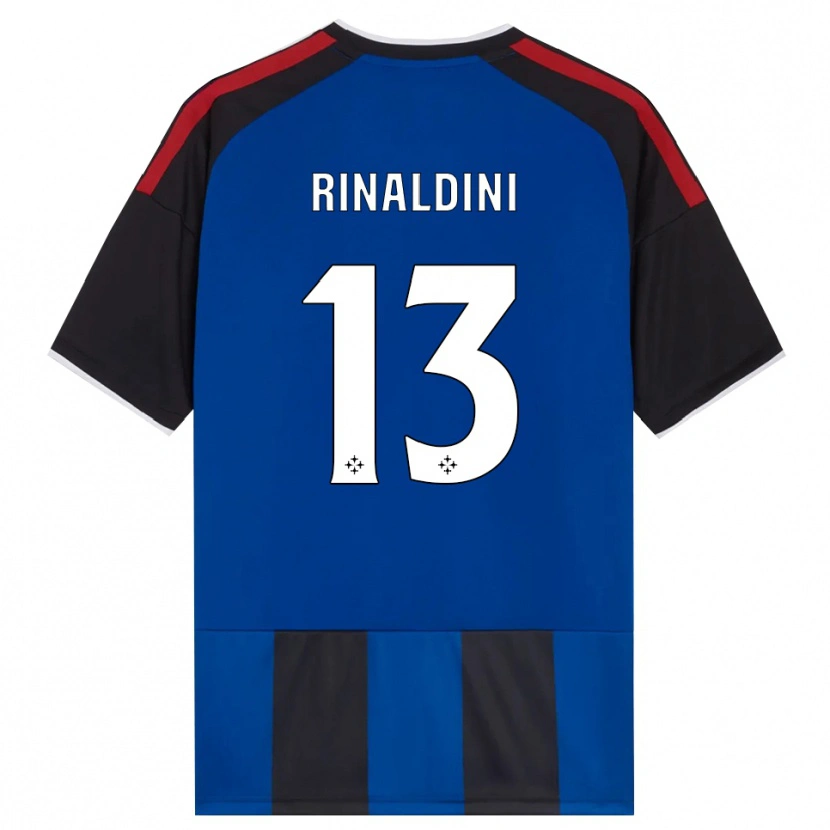 Danxen Dames Duccio Rinaldini #13 Zwart Rood Wit Blauw Thuisshirt Thuistenue 2026/27 T-Shirt