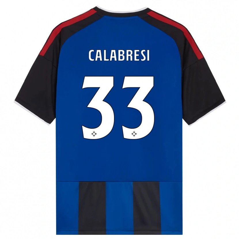 Danxen Dames Arturo Calabresi #33 Zwart Rood Wit Blauw Thuisshirt Thuistenue 2026/27 T-Shirt