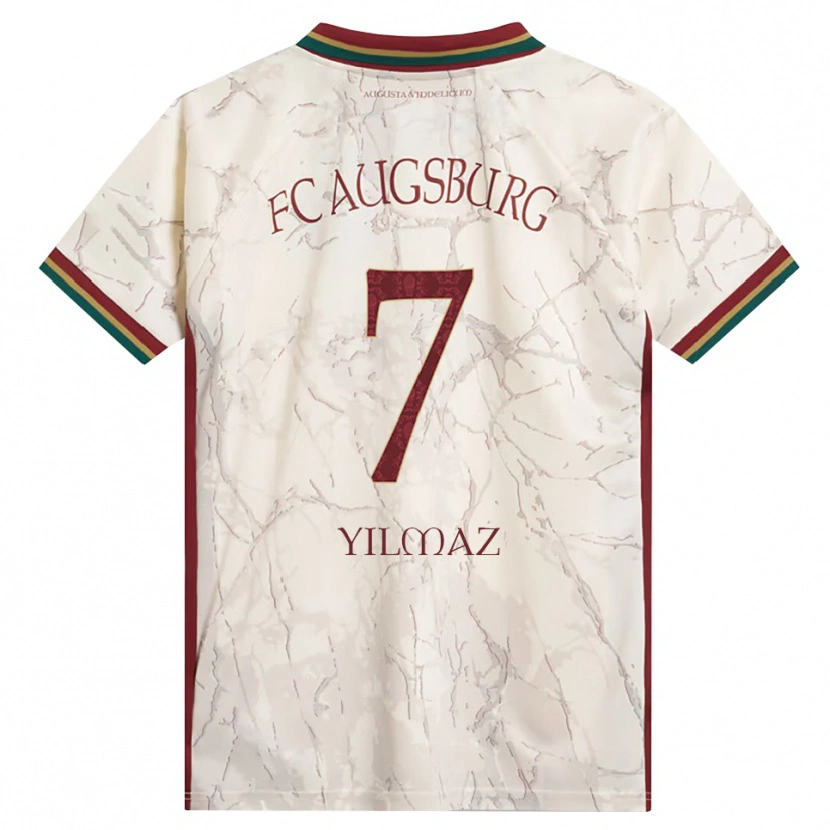 Danxen Dames Eren Yılmaz #7 Groen Rijst Wit Bordeauxrood Thuisshirt Thuistenue 2026/27 T-Shirt