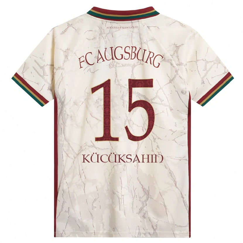 Danxen Dames Mahmut Kücüksahin #15 Groen Rijst Wit Bordeauxrood Thuisshirt Thuistenue 2026/27 T-Shirt