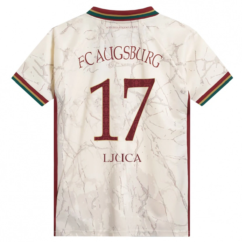 Danxen Dames Milosch Ljuca #17 Groen Rijst Wit Bordeauxrood Thuisshirt Thuistenue 2026/27 T-Shirt